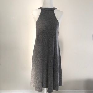 Gray knit tunic